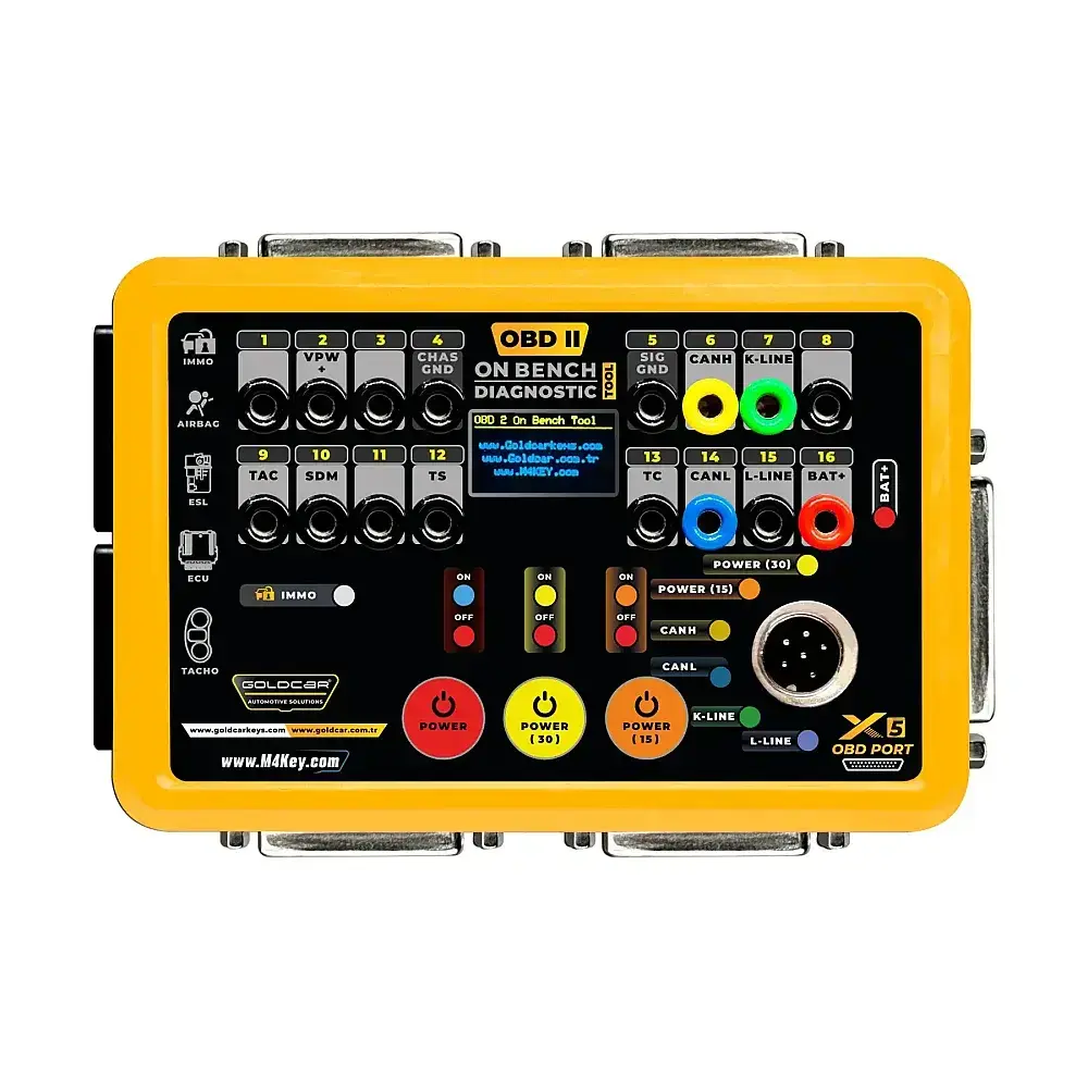 أداة تشخيص OBD II للعمل على طاولة الاختبار (خارج السيارة)