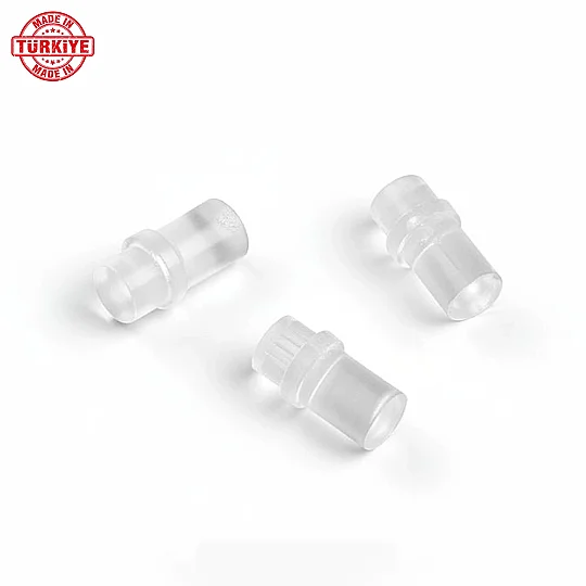 أنبوب LED للتثبيت في لوحة بسمك 3 مم شفاف