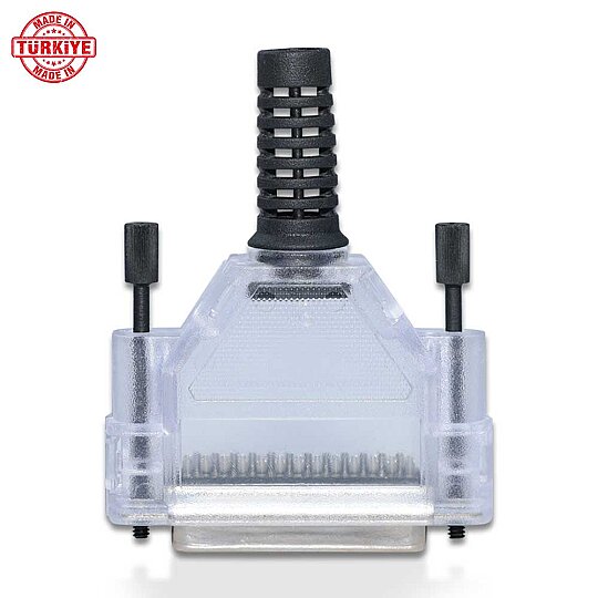 غطاء D-Sub 25 سن (Backshell) - أزرق - 6