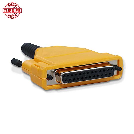 غطاء D-Sub 25 سن (Backshell) - أزرق - 16