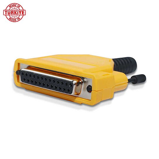 غطاء D-Sub 25 سن (Backshell) - أزرق - 18