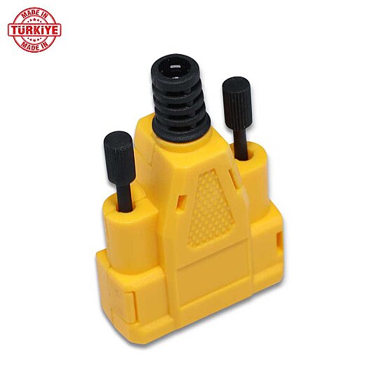 غطاء D-Sub 9 سنون (Backshell) - أزرق - 29