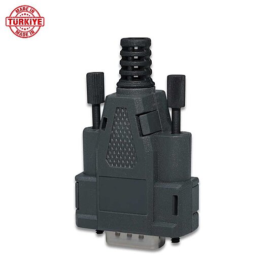 غطاء D-Sub ذو 9 سنون (Backshell) - 52