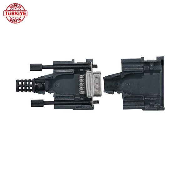 غطاء D-Sub ذو 9 سنون (Backshell) - 54