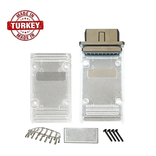 موصل OBD2 أنثى + صندوق غلاف (هيكل) - 1