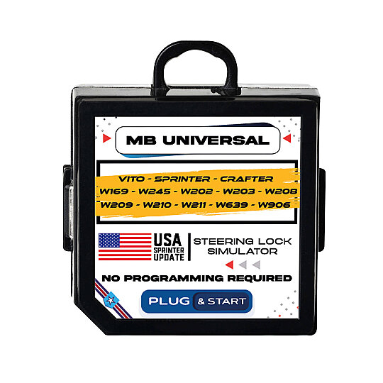 محاكي MB Universal Emulator – محاكي قفل التوجيه ESL ELV لمرسيدس بنز VW Crafter Sprinter - 2