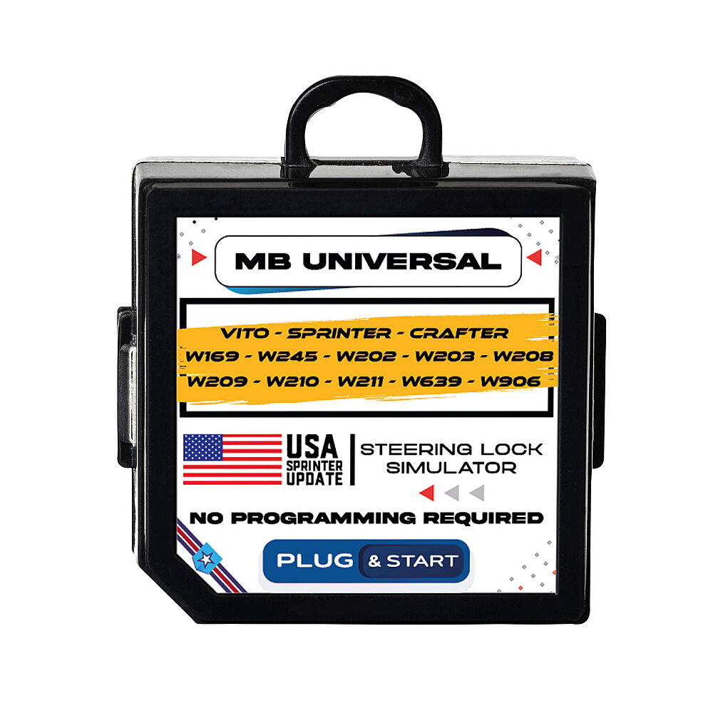 محاكي MB Universal Emulator – محاكي قفل التوجيه ESL ELV لمرسيدس بنز VW Crafter Sprinter - 2