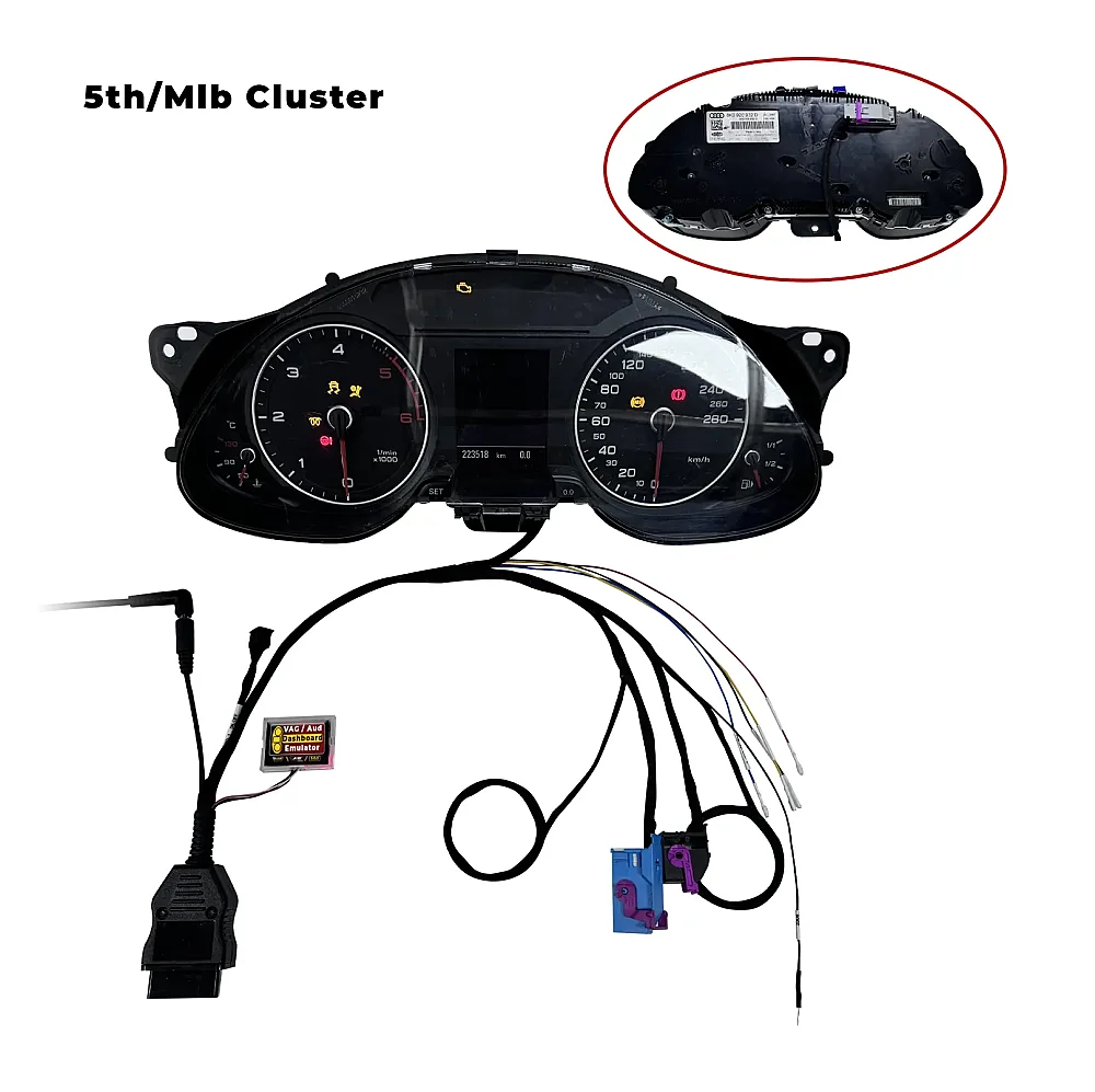 MQB الجيل الرابع لوحة العدادات كابل التشغيل العنقودي منصة اختبار تعلم المفاتيح للاستخدام مع VW Jetta MK7، Virtual، Audi A6 A8 A4 - 5
