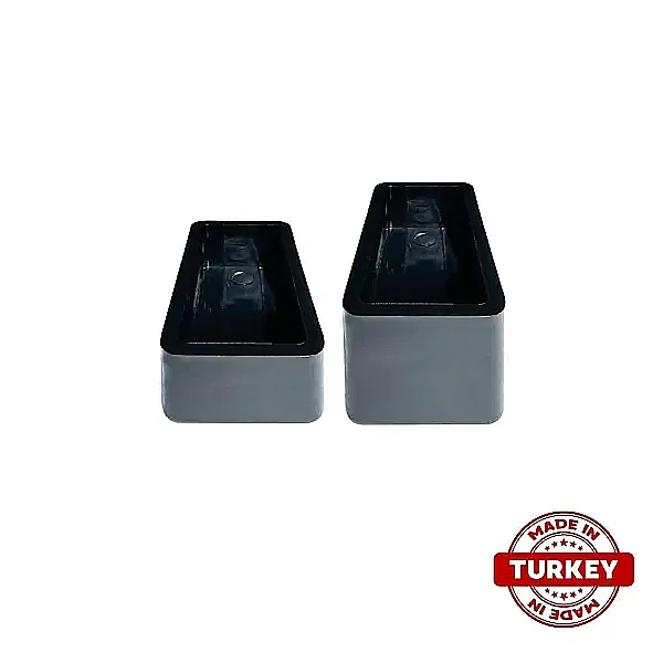 موصل ذكر OBD2 ذو 16 سنًا + غطاء/علبة صغيرة للحماية - 44×22 مم - أزرق - 9