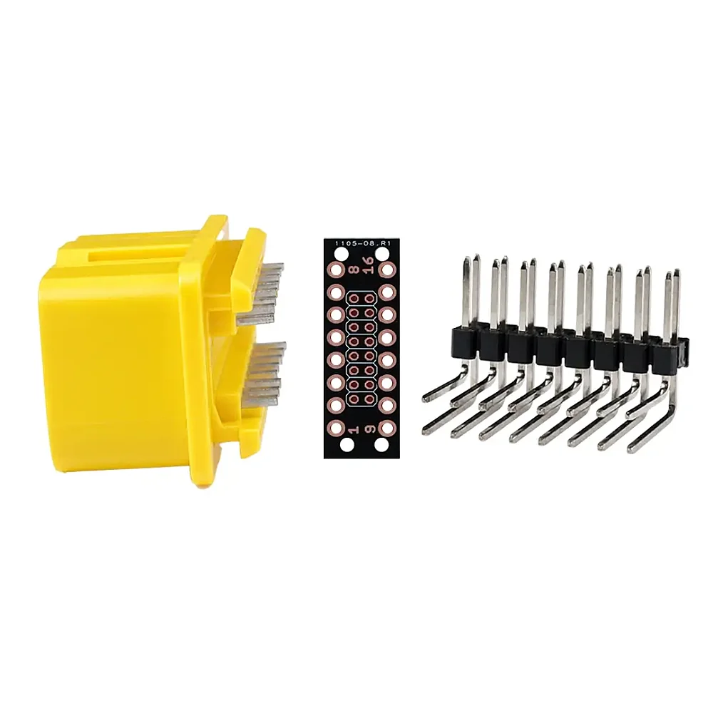 موصل OBD2 ذكر - بزاوية قائمة - 8