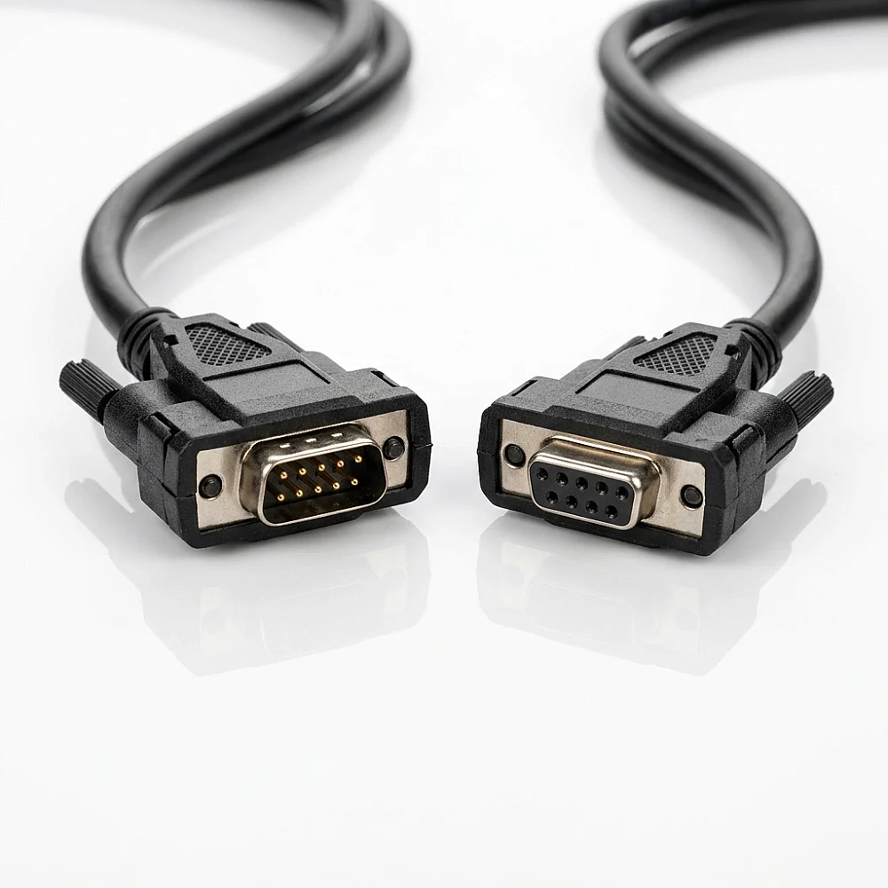 كابل RS232 ذو 9 سنون (ذكر-أنثى) - 2