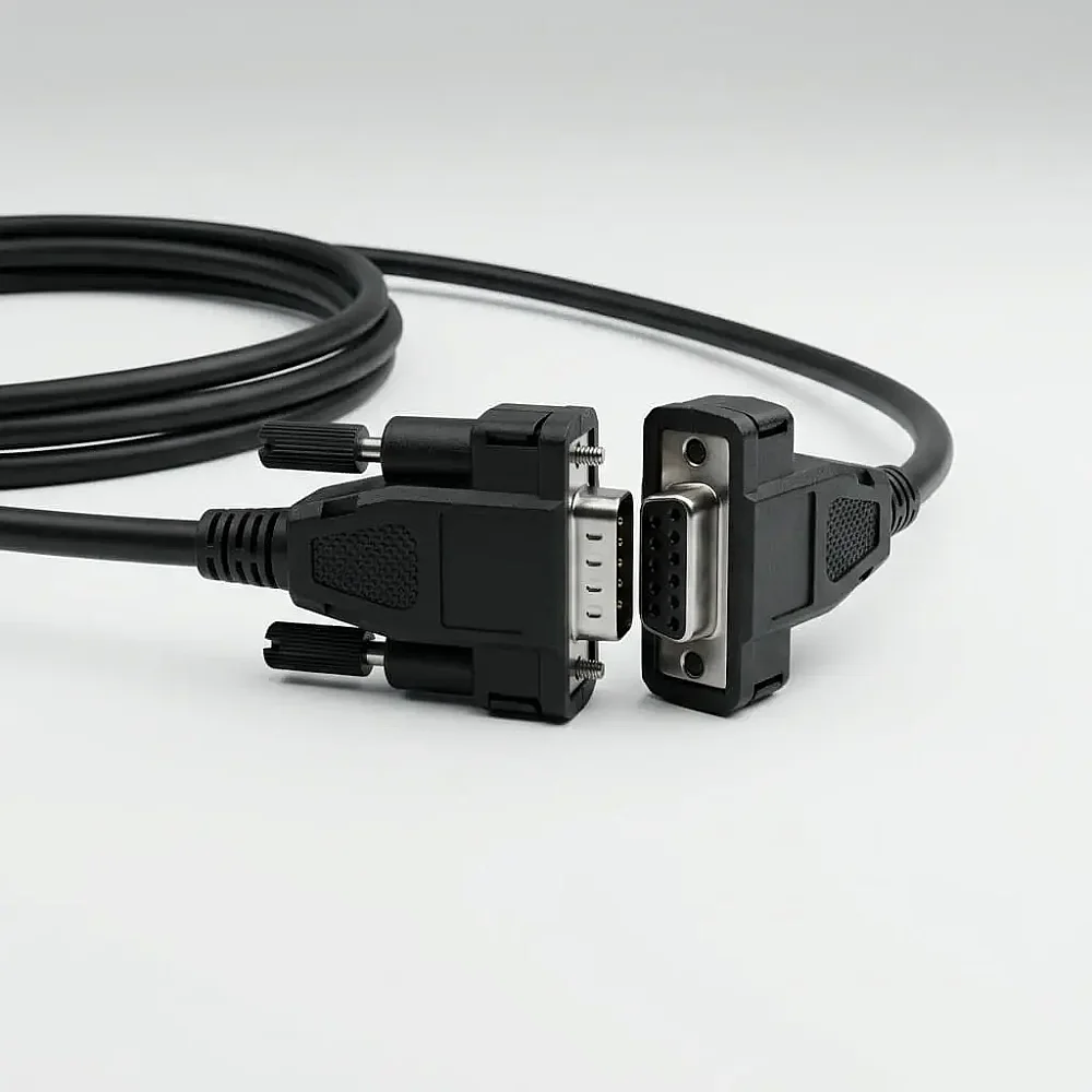 كابل RS232 ذو 9 سنون (ذكر-أنثى) - 3