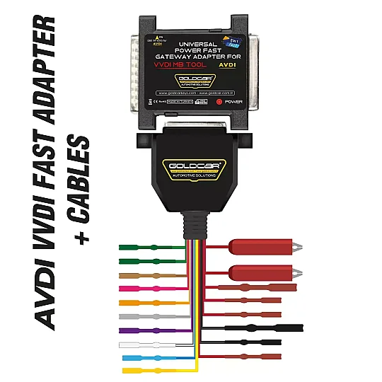 محول بوابة سريع عالمي لـ VVDI MB Tool Avdi + كابلات