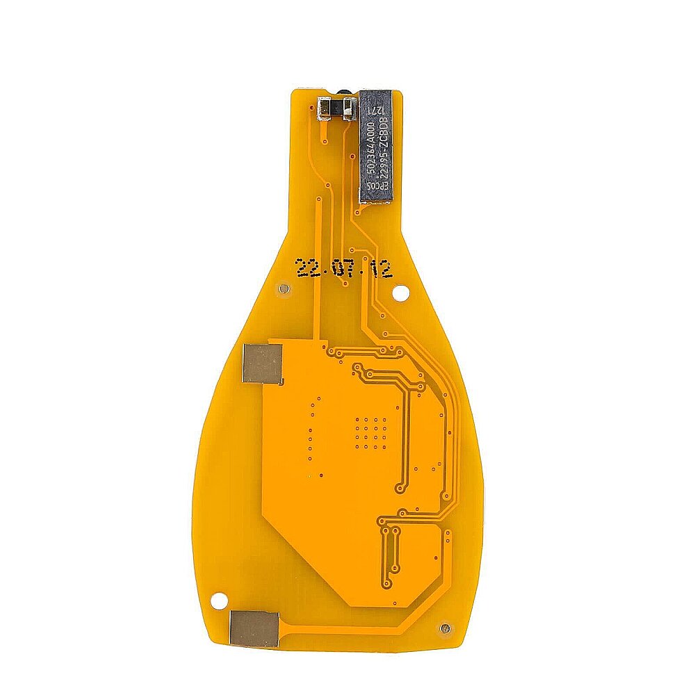 Xhorse VVDI BE مفتاح Pro لسيارات Benz إصدار اللون الأصفر بدون نقاط مع غلاف مفتاح بثلاثة أزرار - 4