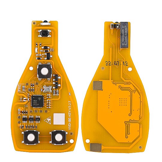 Xhorse VVDI BE Key Pro نسخة محسّنة للوحة مرسيدس بنز الصفراء بدون Tokens/Points