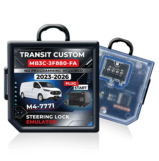 Transit Custom ELV ESL Lenkradsperre-Emulator Simulator 2023-2026