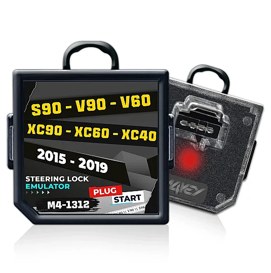 Volvo S90, V90, XC90, XC60, V60, XC40 Lenkschloss-Emulator (2015–2019)