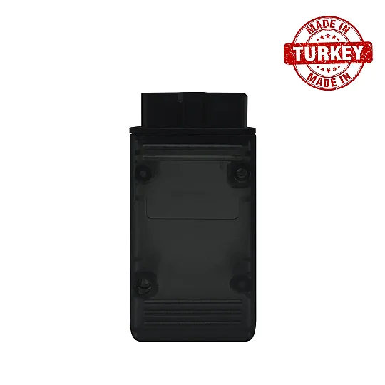 OBD2 Male Connector + Transparent Enclosure Shell Box