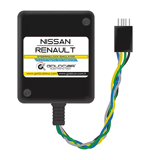 For Renault Talisman Megane-4 Kadjar – Nissan X-Trail Qashqai Steering Lock Emulator Simulator ( WIRED CONNECTOR )
