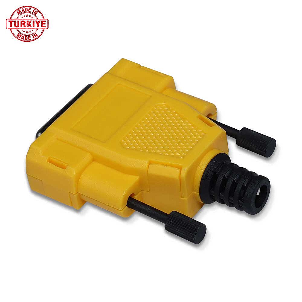 Cubierta D-Sub de 15 pines (Backshell) - Amarillo - 14