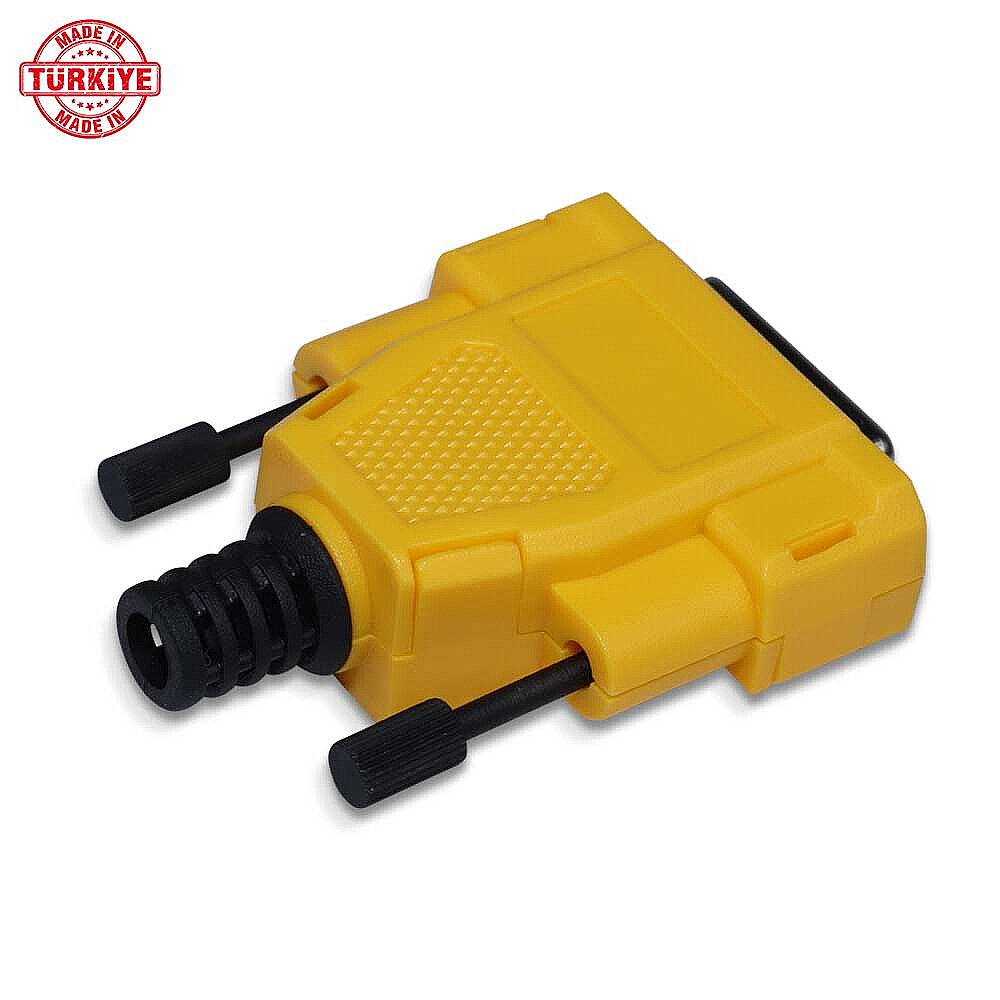 Cubierta D-Sub de 15 pines (Backshell) - Amarillo - 15