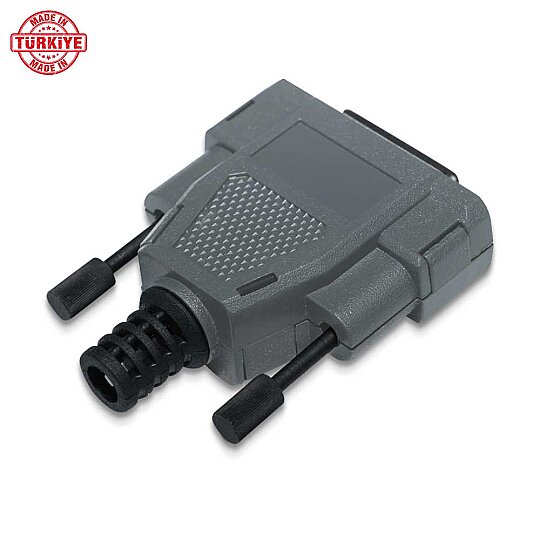Cubierta D-Sub de 15 pines (Backshell) - Amarillo - 67