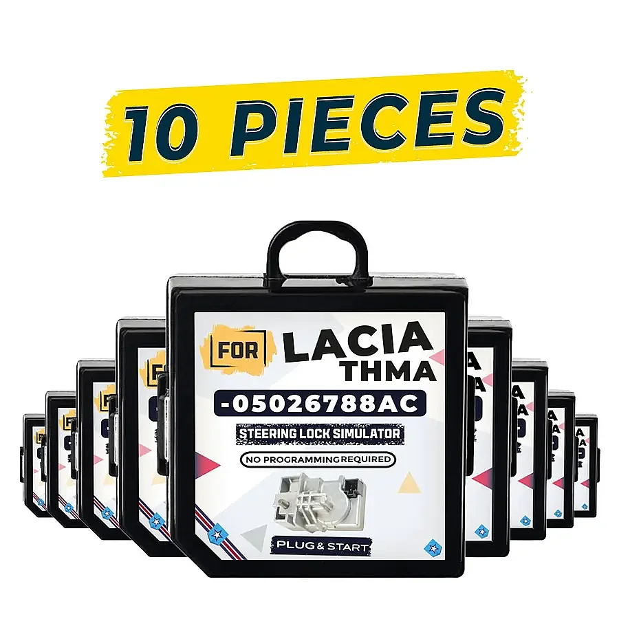 Emulador de bloqueo del volante para Lancia Thema 2011-2014, simulador, 10 piezas - 1