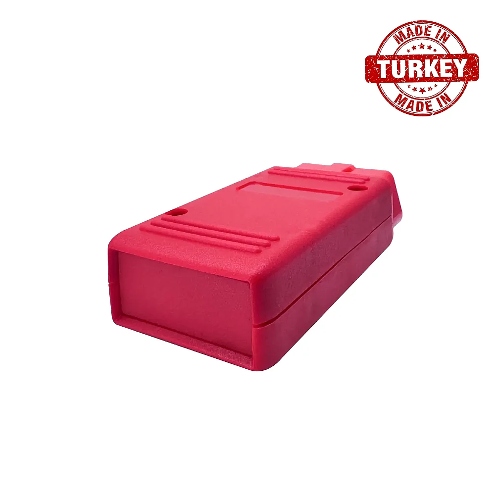 Connecteur mâle OBD2 + boîtier transparent-noir (coque) pour boîte - 19