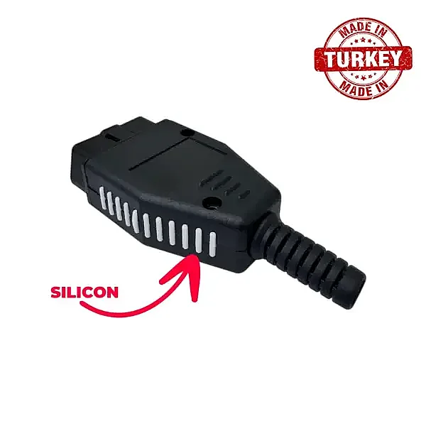 Connecteur mâle OBD2 à 16 broches (adaptateur de diagnostic J1962) - 3