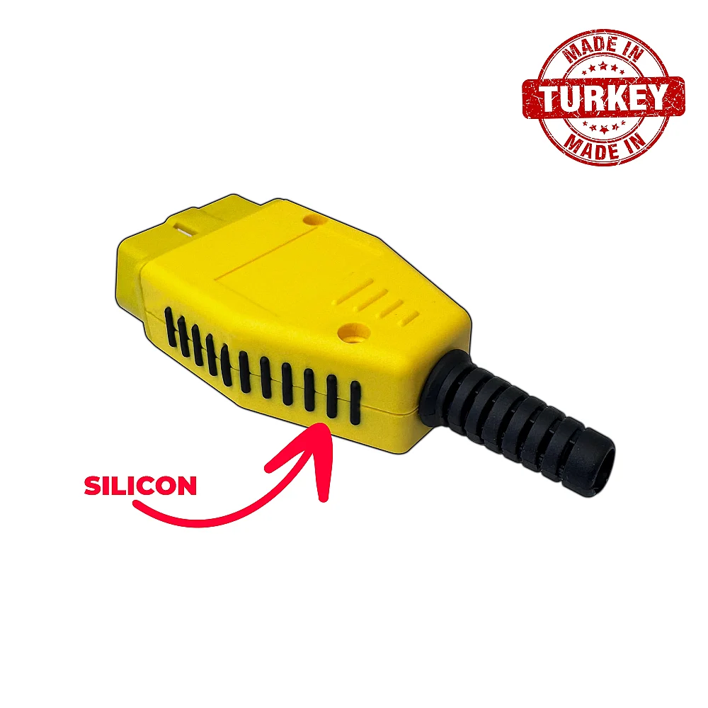 Connecteur mâle OBD2 à 16 broches (adaptateur de diagnostic J1962) - 12