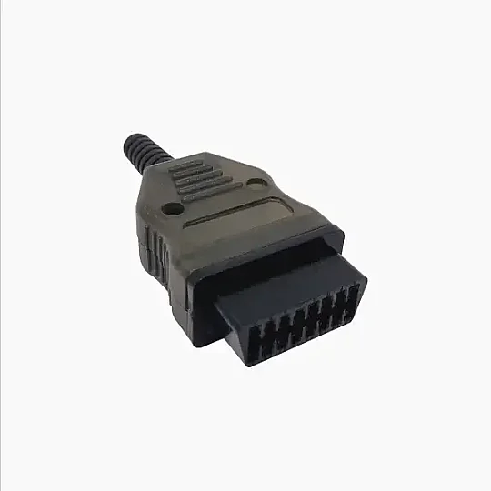 Kit d’assemblage de connecteur femelle OBD2 16 broches (boîtier, bornes et vis) - 4