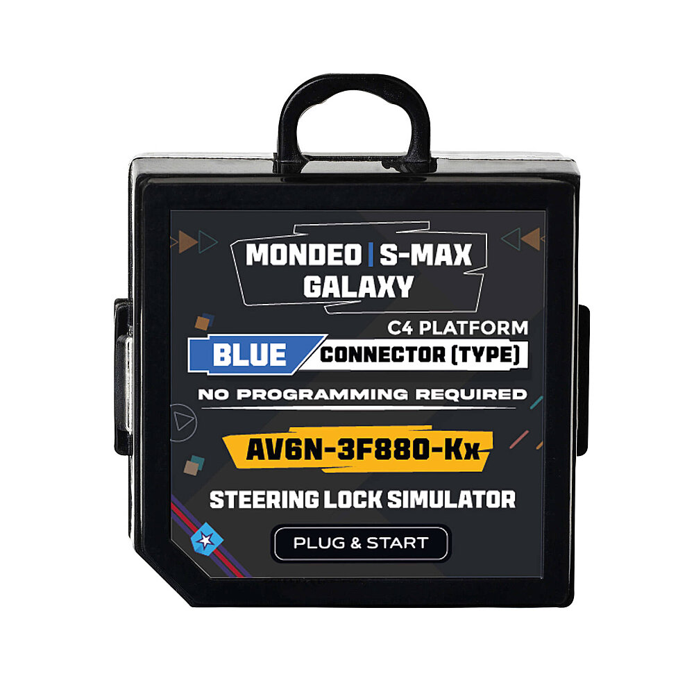 Pour Ford | Mondeo | S-Max | Galaxy | Simulateur d’antivol de direction (Steering Lock) – Émulateur - 2