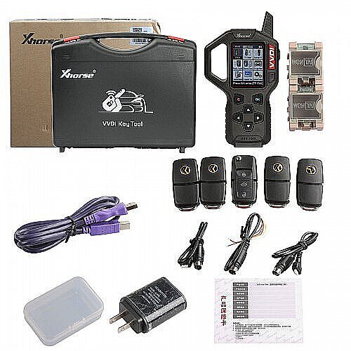 Kit d’ouverture VVDI Key Tool Plus, ensemble complet 12 pièces, adaptateurs de renouvellement, livraison express gratuite - 1