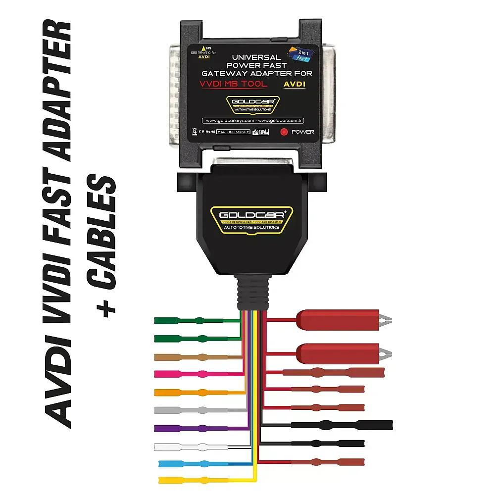 Adattatore gateway universale ad alta velocità per VVDI MB Tool e AVDI, con cavi - 1