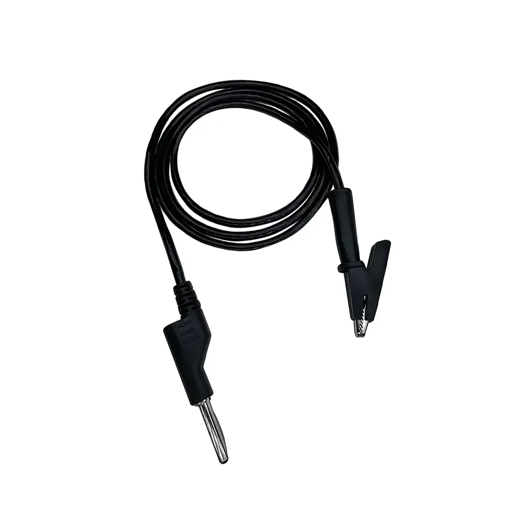 Connettore a banana con pinza coccodrillo - 2