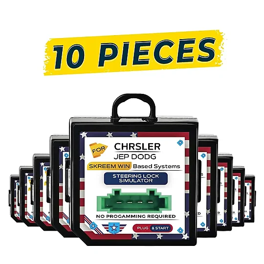 Emulatore bloccasterzo elettronico ESL Chrysler Jeep Dodge Fiat - 10 Pezzi