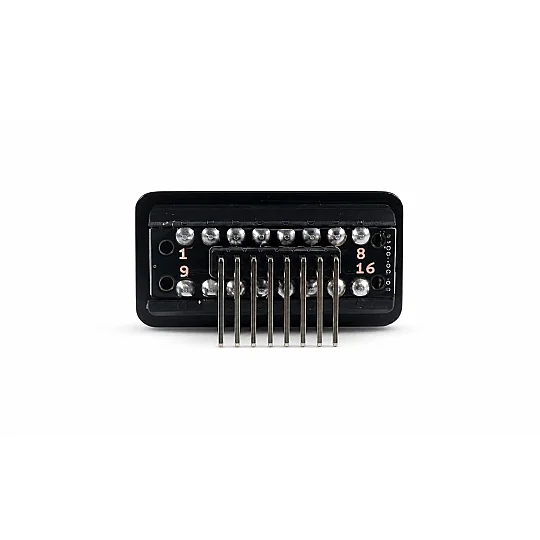 Connettore maschio OBD2 ad angolo retto