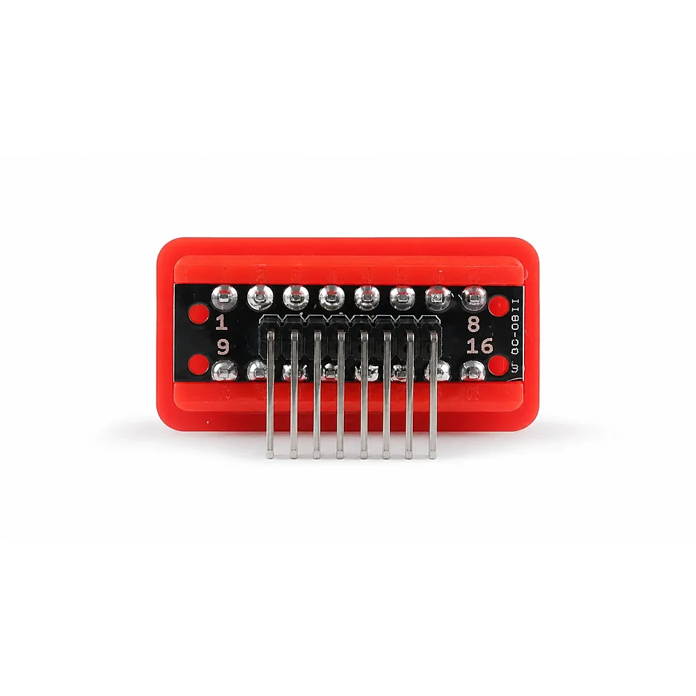 Connettore maschio OBD2 ad angolo retto - 18
