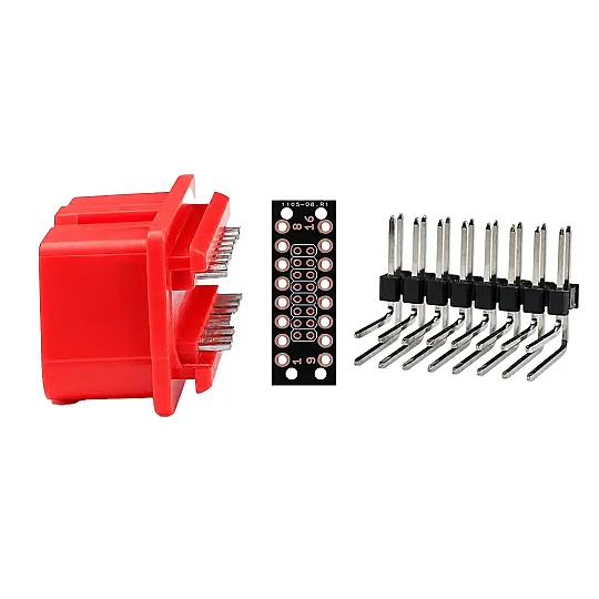 Connettore maschio OBD2 ad angolo retto - 19