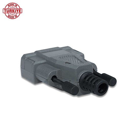 Calotta per connettore D-Sub 9 pin – Blu - 68