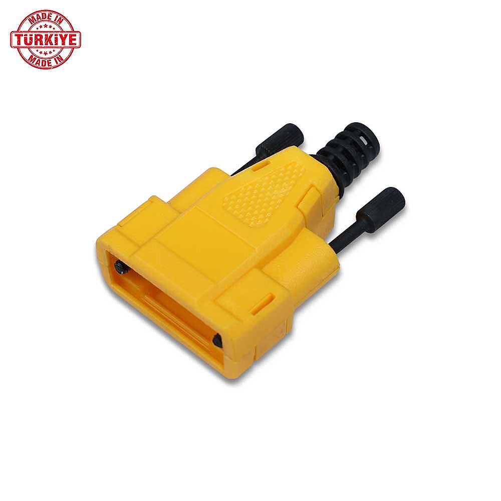 Calotta per connettore D-Sub 9 pin – Nera - 23