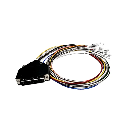 Cavo DP25P con terminale a pin sottile per strumento diagnostico OBD su banco