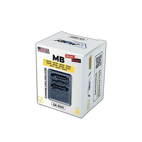Emulatore universale MB per blocco elettronico dello sterzo, compatibile con Vito, Sprinter, Crafter, W169, W245, W202, W203, W208, W209, W210, W211, W639 e W906.