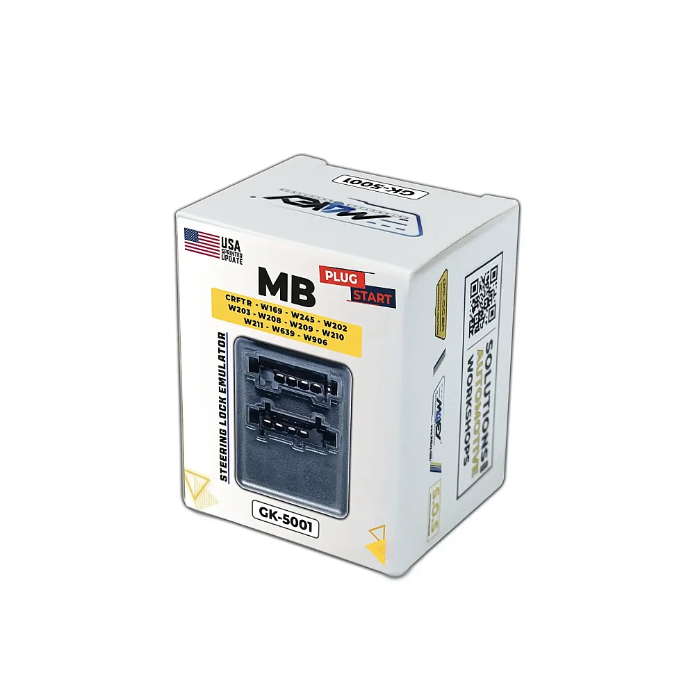 Emulatore universale MB per blocco elettronico dello sterzo, compatibile con Vito, Sprinter, Crafter, W169, W245, W202, W203, W208, W209, W210, W211, W639 e W906. - 4