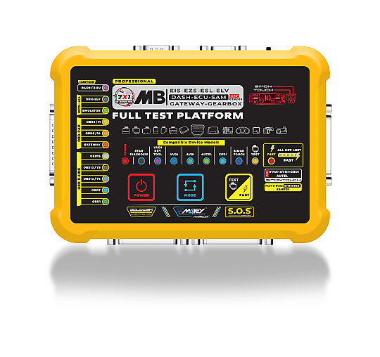 Piattaforma professionale di test e assistenza Mercedes 7 in 1, compatibile con Star Diagnosis, VVDI Key Tool, VVDI MB Tool, AVDI, Autel, CGDI e Simon Touch