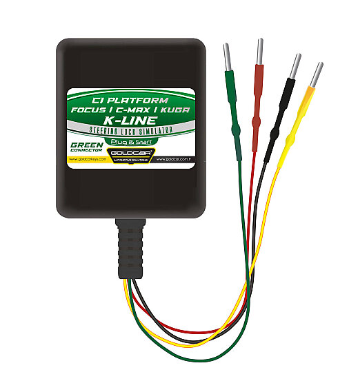 Emulatore / simulatore bloccaggio sterzo K-LINE per piattaforma C1 Ford Mondeo / Focus / C-Max / Kuga (connettore cablato)