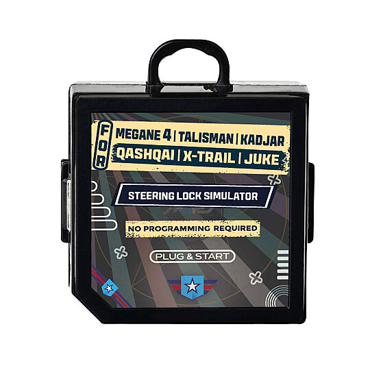 Emulatore / simulatore bloccaggio sterzo per Renault (Talisman, Megane 4, Kadjar) / Nissan (X-Trail, Qashqai)