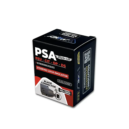 Emulatore simulatore del blocco elettronico dello sterzo per PSA, Peugeot, Citroën e Opel dal 2022 in poi (connettore nero) - 6