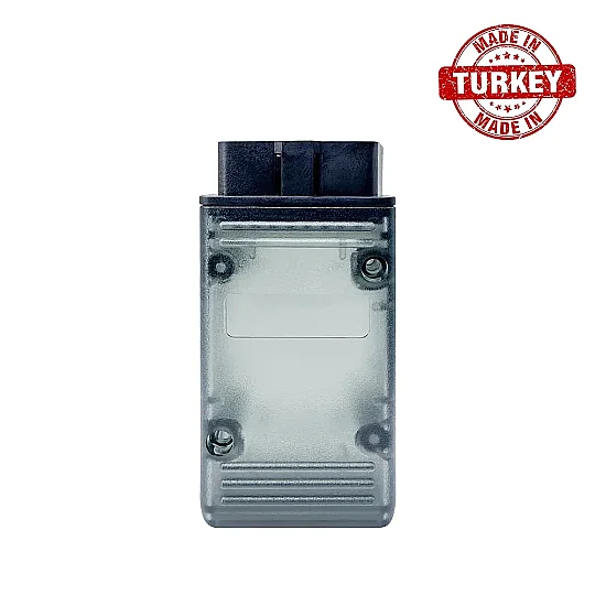 Scatola per connettori diagnostici OBD2 Trasparente-Nero