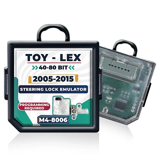 Emulatore del blocco elettronico dello sterzo Toyota e Lexus a 40–80 bit, 2005–2019